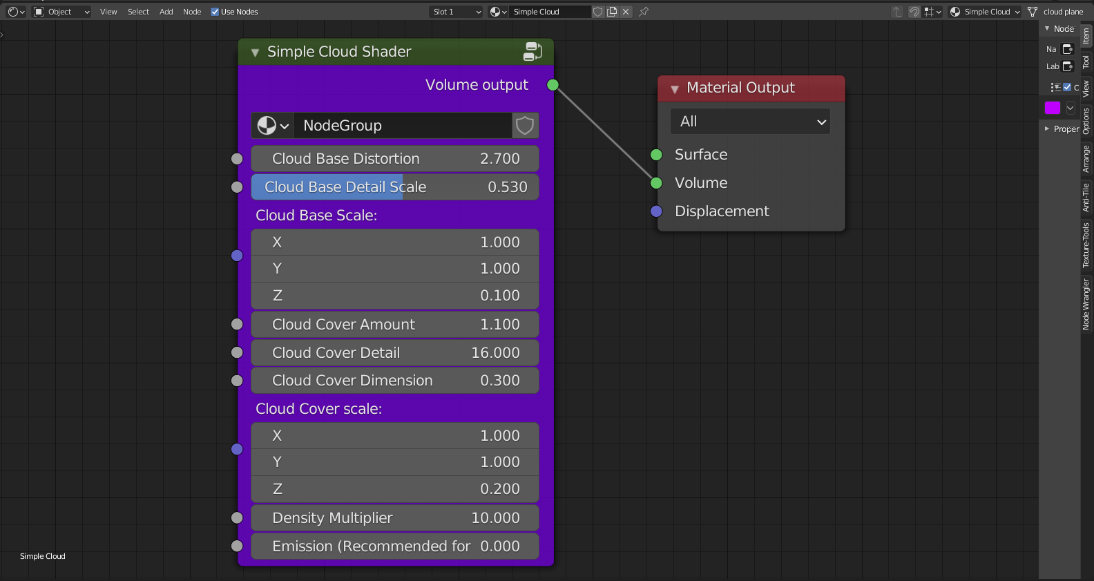 Simple Cloud Shader preview image 2